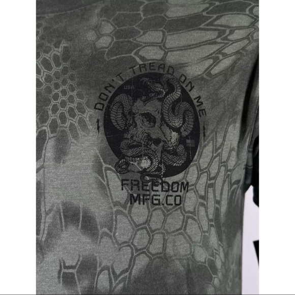 Howitzer Style Men's T-shirt COIL Military Grunt CAMO Green - Picture 8 of 11